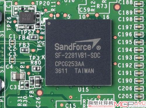 采用LSI SandForce SF-2281主控芯片